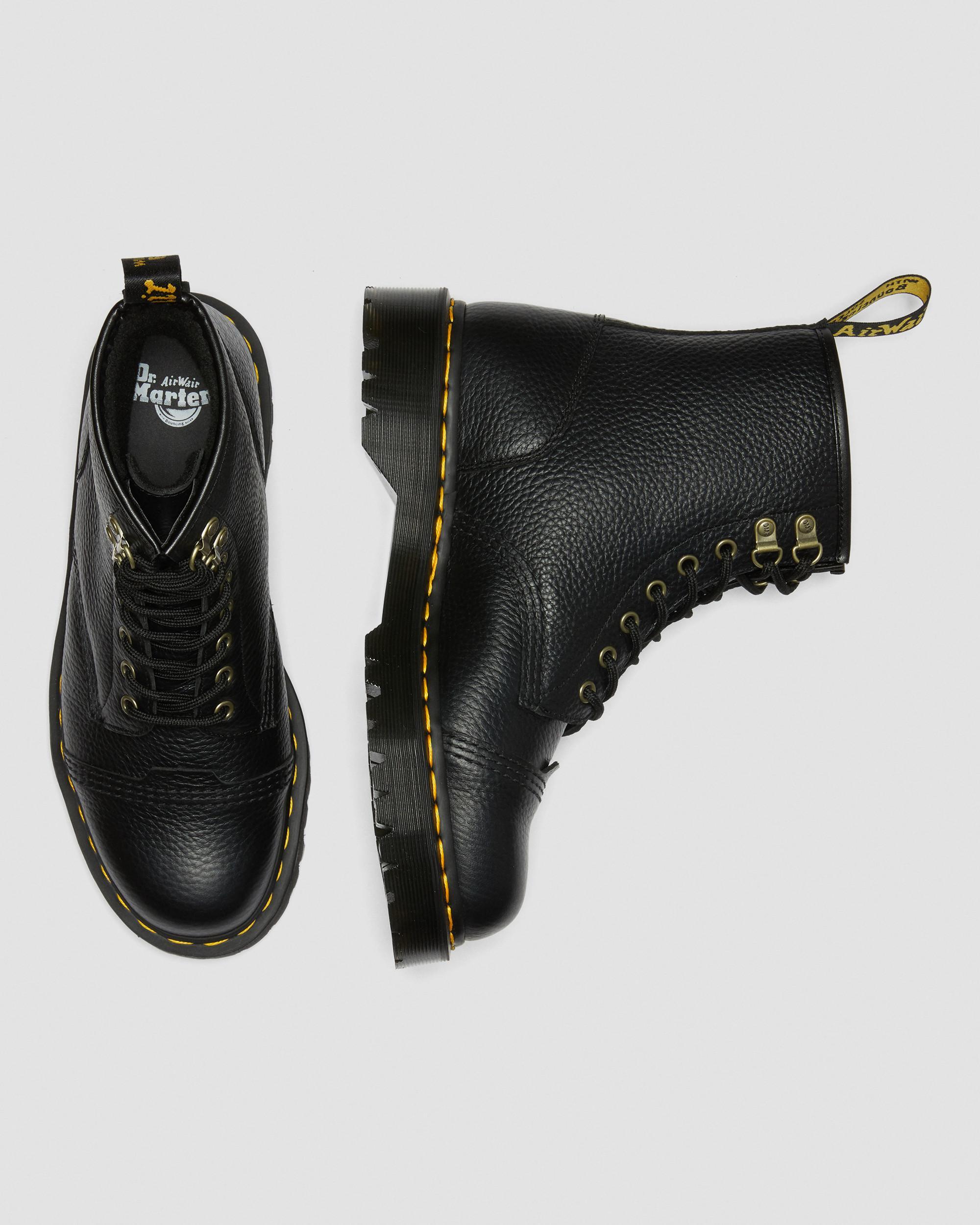 1460 Bex Fleece-Lined Leather Lace Up Boots