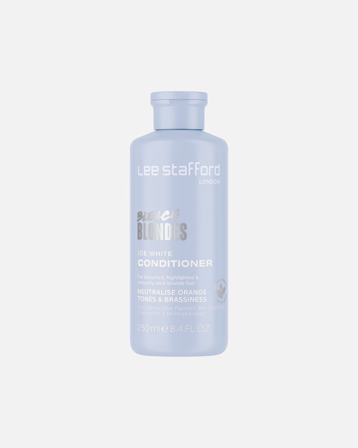 Odżywka tonująca Lee Stafford Bleach Blondes Ice White - 250 ml