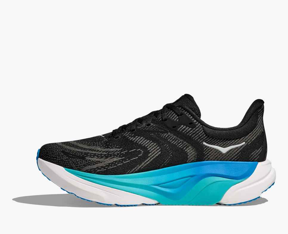 HOKA Arahi 8 Zwart / Skyward Blue