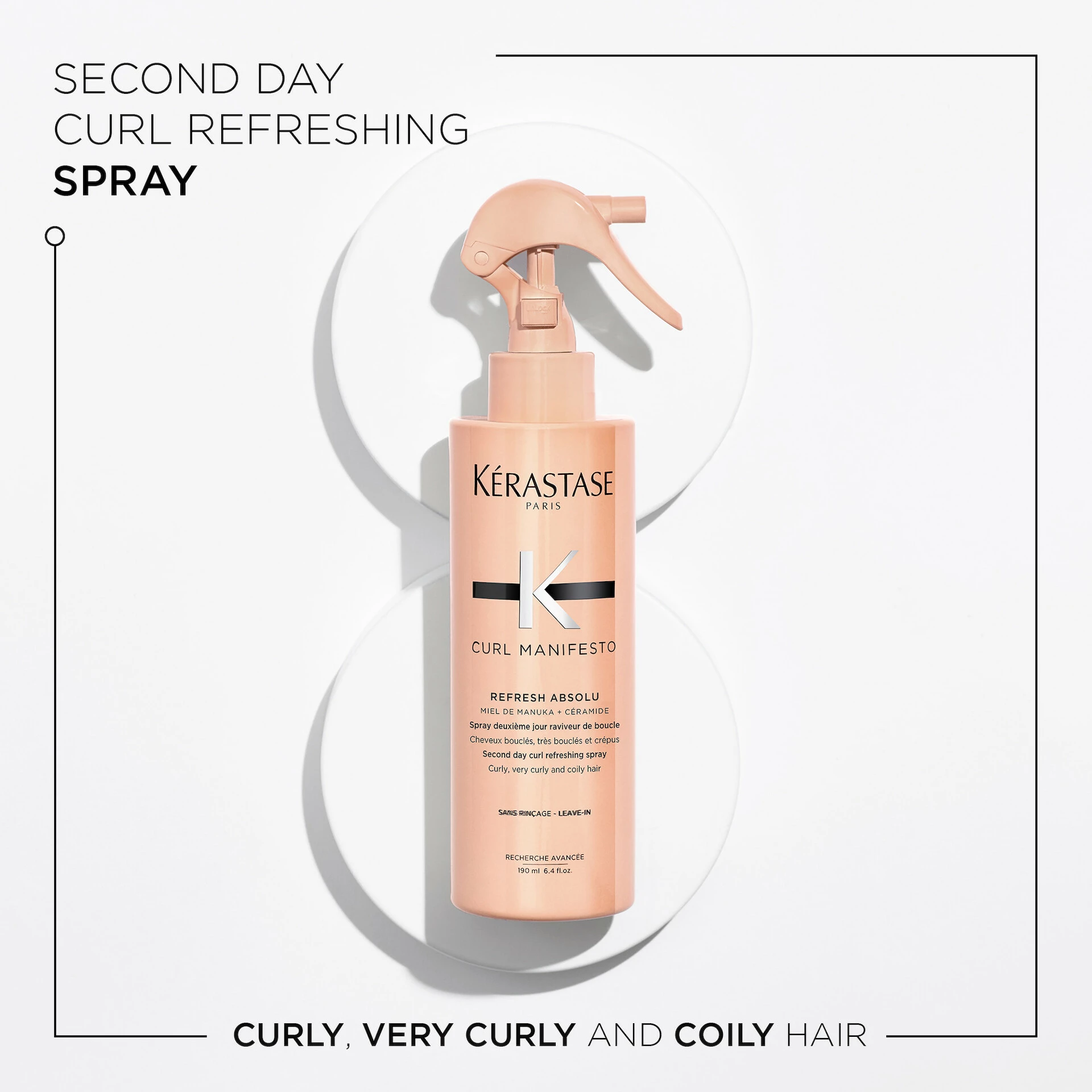 Curl Manifesto Refresh Absolu Leave-in Serum 190 ml - Kérastase