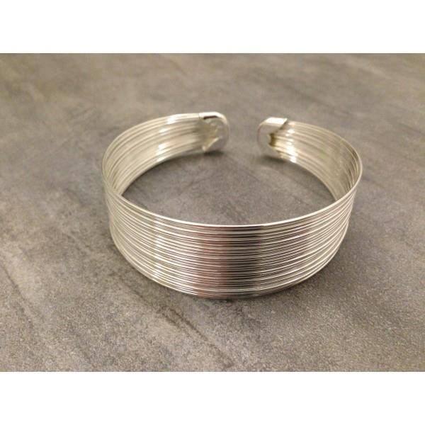 Bracelet Jonc ll Argent Femme
