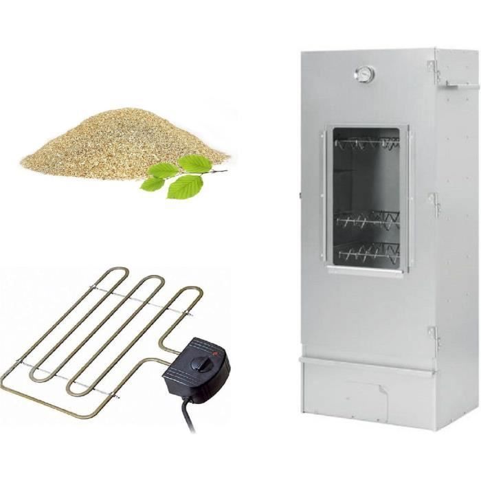 Ahumador Eurocatch Big One - con espiral eléctrica - Termostato - Smoke Moth 4 litros