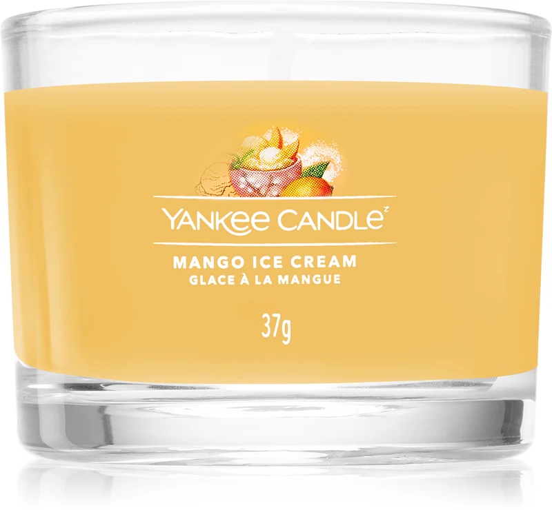 „Yankee Candle“ mangų ledų rinktinė „świeca“ stiklinė