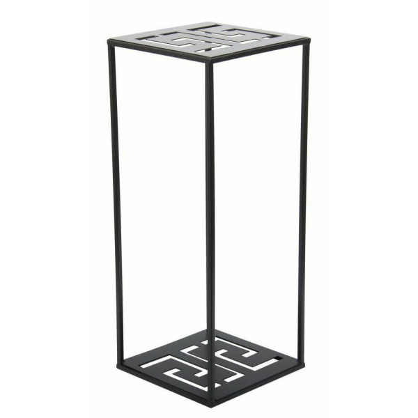 Nowoczesny stojący kwietnik czarny 60 cm LOFT