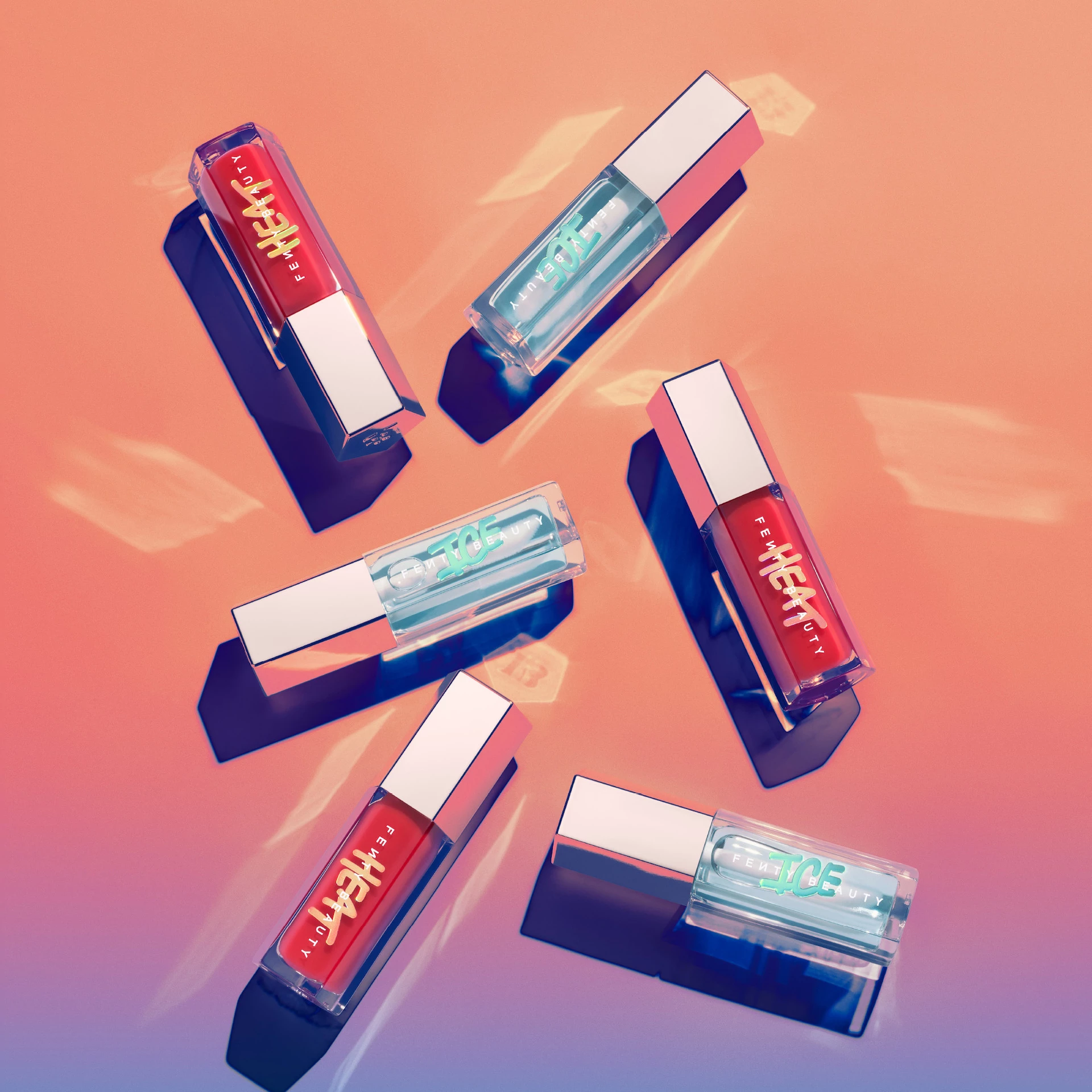 Gloss Bomb Ice Cooling Lip Luminator Cold Heart'd - Fent Beauty