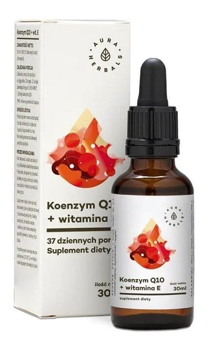 Koenzym Q10 + Witamina E, Krople