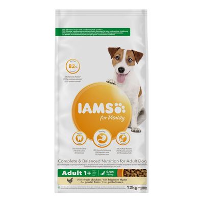 IAMS for Vitality Voksen liten og mellomstor hund - Kylling