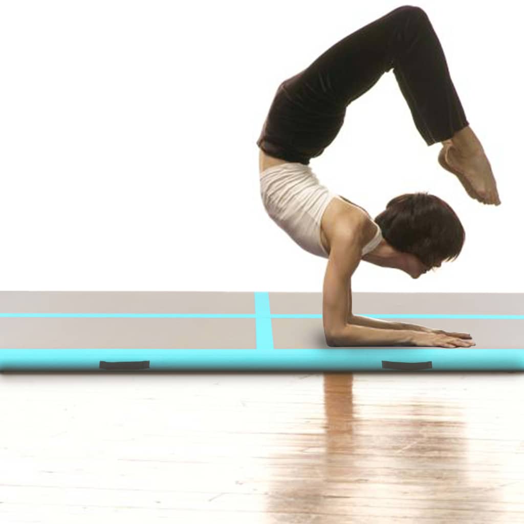 Saltea gonflabilă de gimnastică Vidaxl cu pompă 300x100x10cm