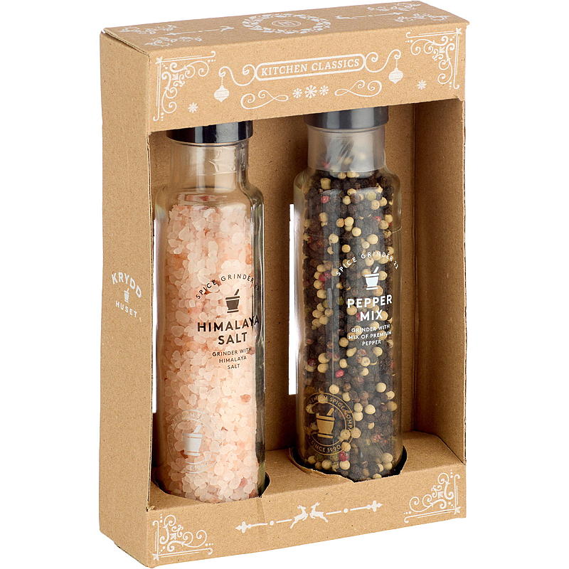 Kryddhuset Gavesett Himalayasalt og pepper med kvern