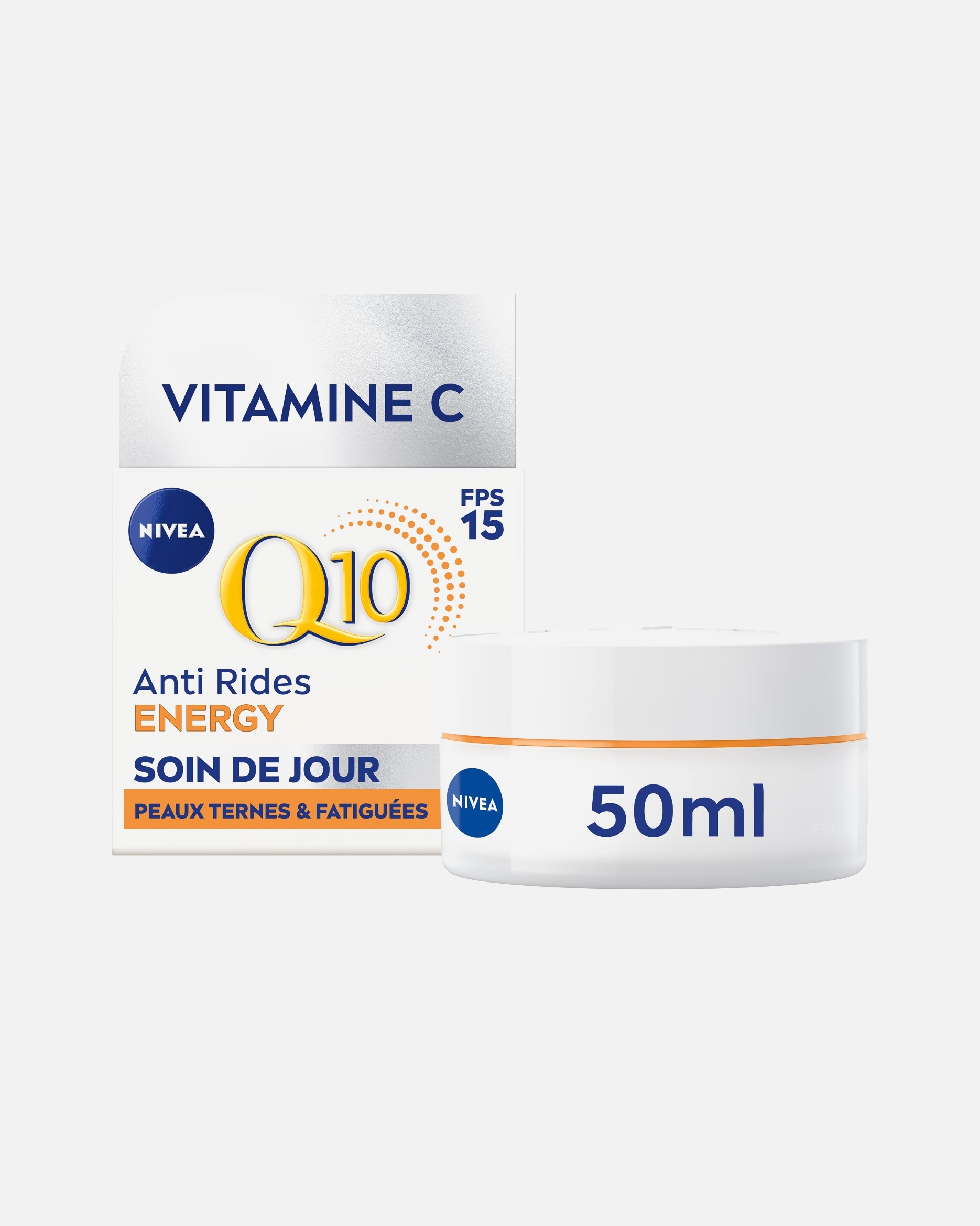 NIVEA Crème visage Jour Anti-rides Activateur d'éclat Vitamine C SPF 15