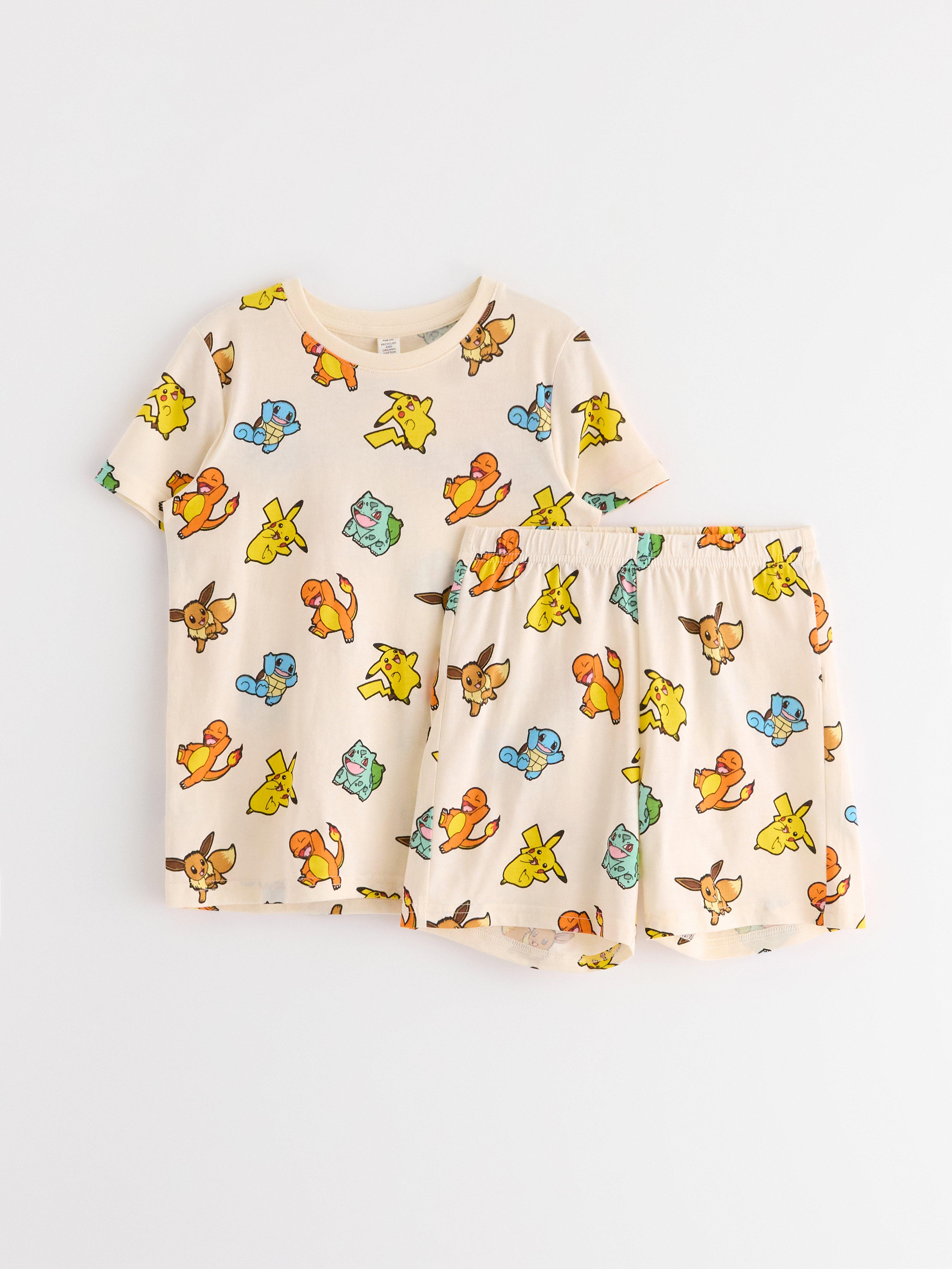 Pijama Pokémon Branco