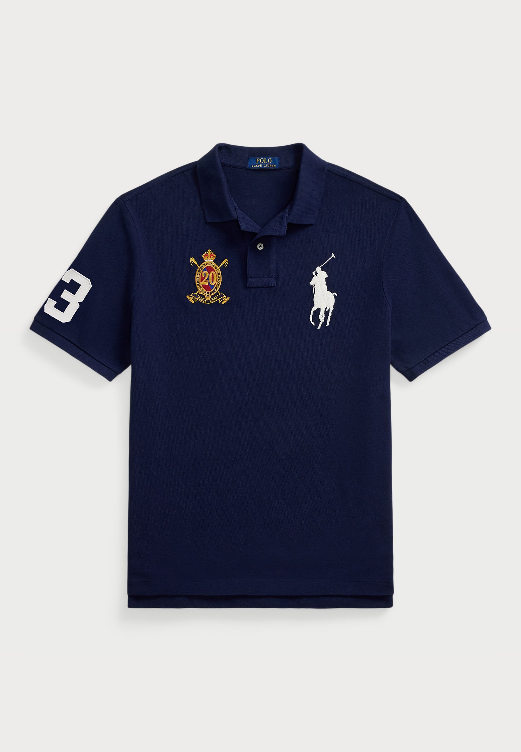 Polo Ralph Lauren CUSTOM SLIM FIT 20TH ANNIVERSARY - Polosärk - navy