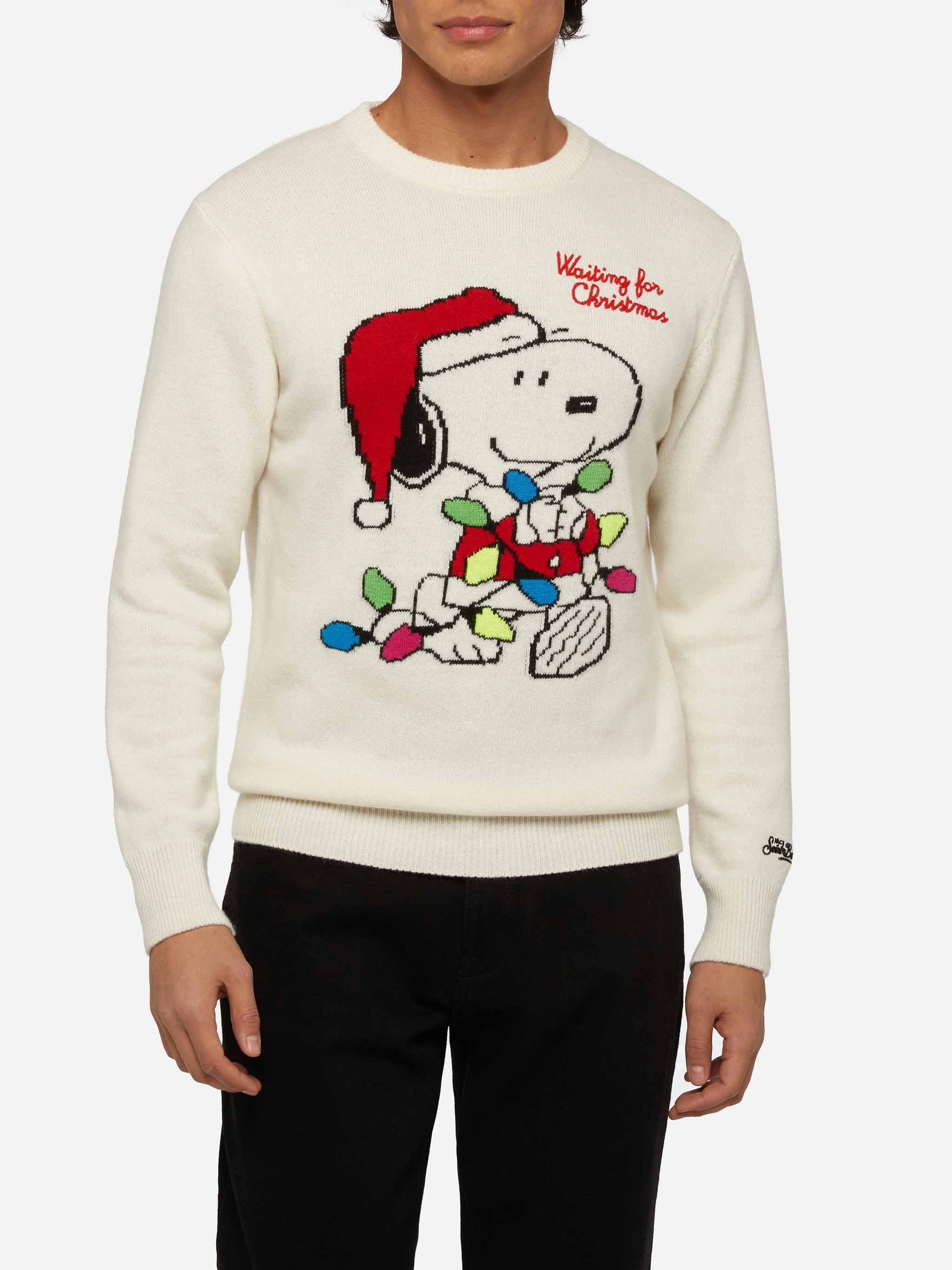 Maglione Heron con jacquard e ricamo Snoopy | SNOOPY PEANUTS® SPECIAL