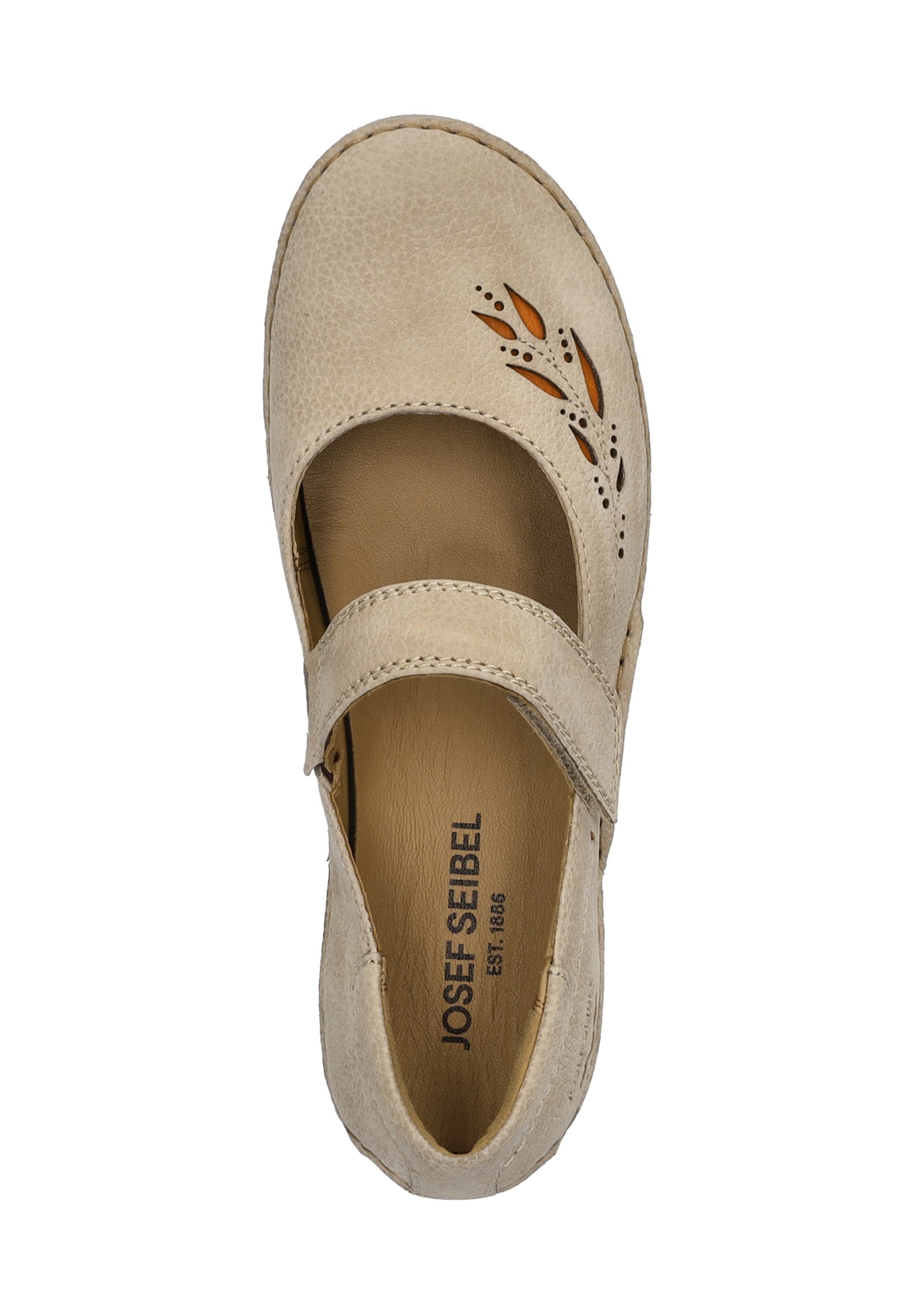 Ballerines à bride cheville Josef Seibel - beiges
