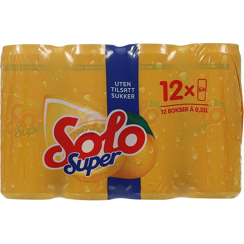 Solo Solo Super 12x0,33 l låda