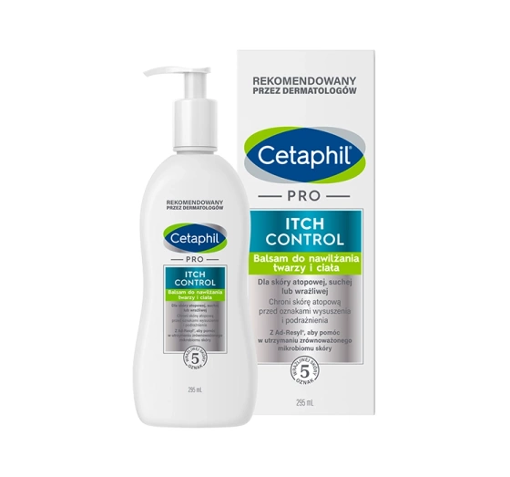 Cetaphil PRO Itch Control nawilżający balsam dzieci i niemowląt 295 ml