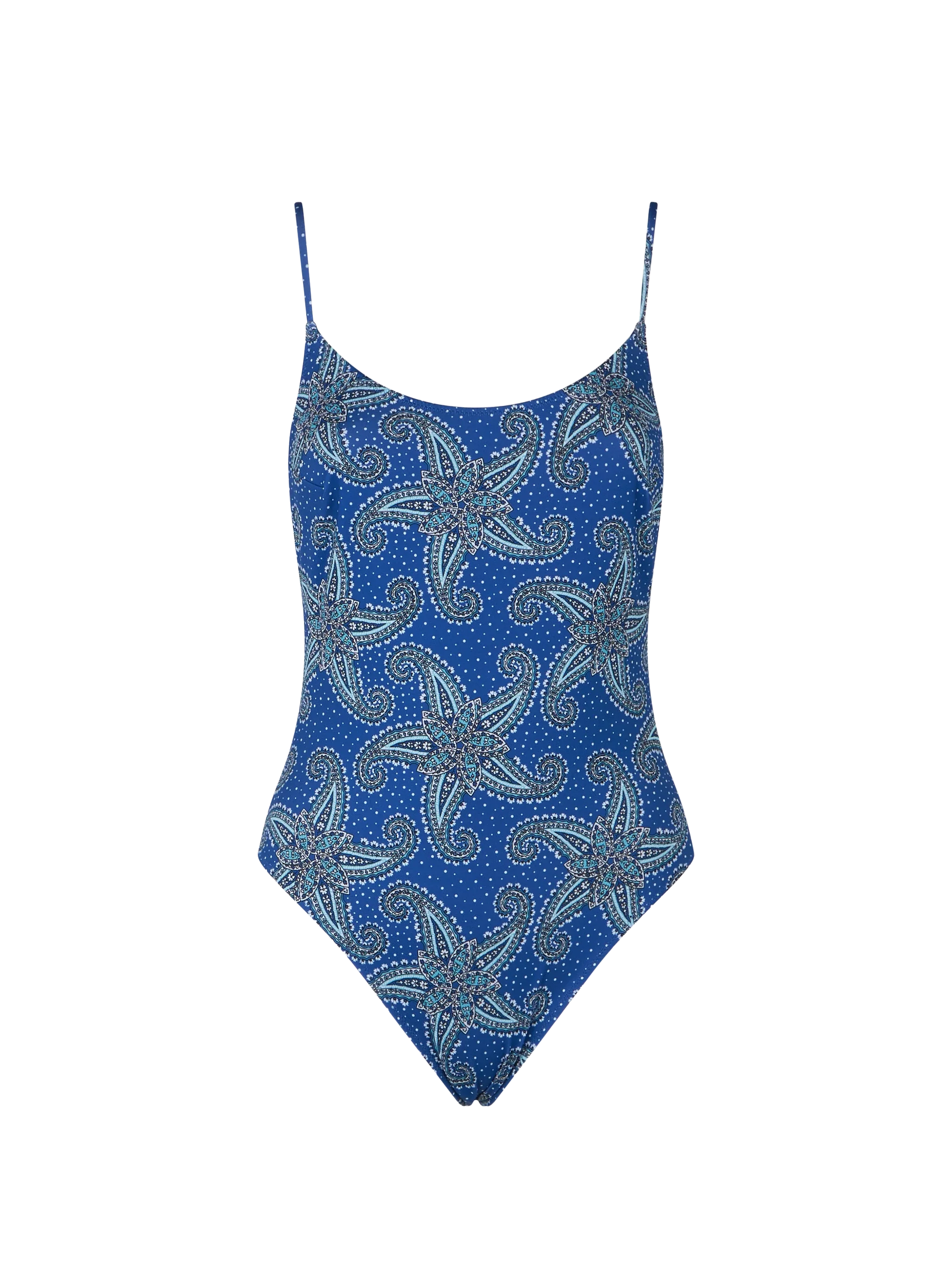 Costume intero con stampa Paisley stelle