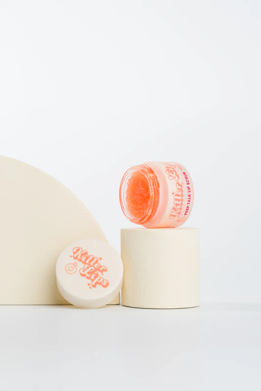 Killer Lips Prep Talk peeling na pery broskyňový peeling