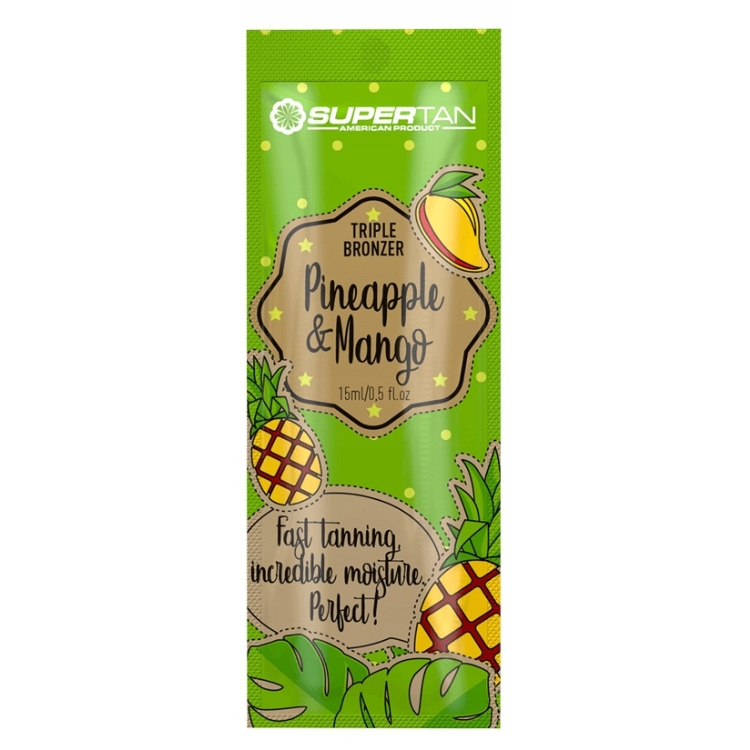 Supertan ananāsu un mango