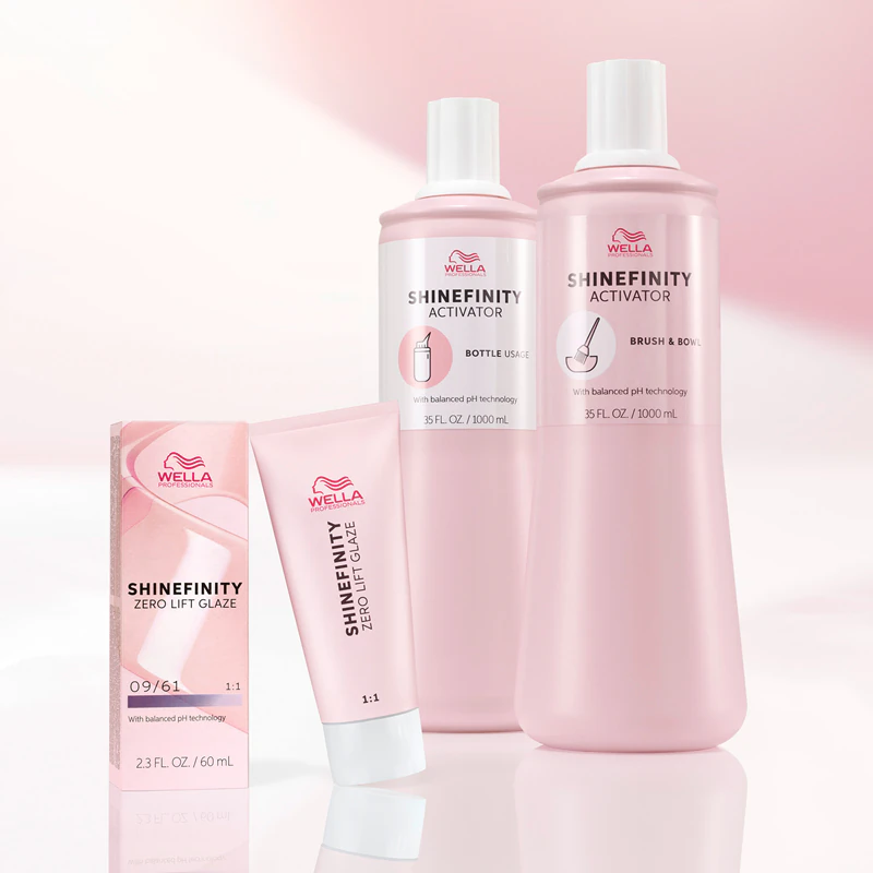 Demi-permanentná farba na vlasy Wella Professionals Shinefinity Zero Lift Glaze
