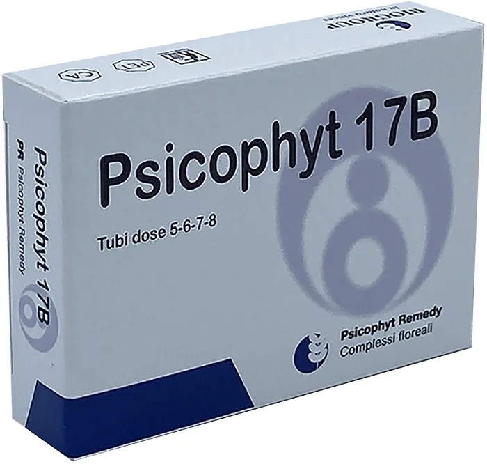 BIOGROUP Psicophyt Rmedy 17 B 4 Röhren mit Kügelchen