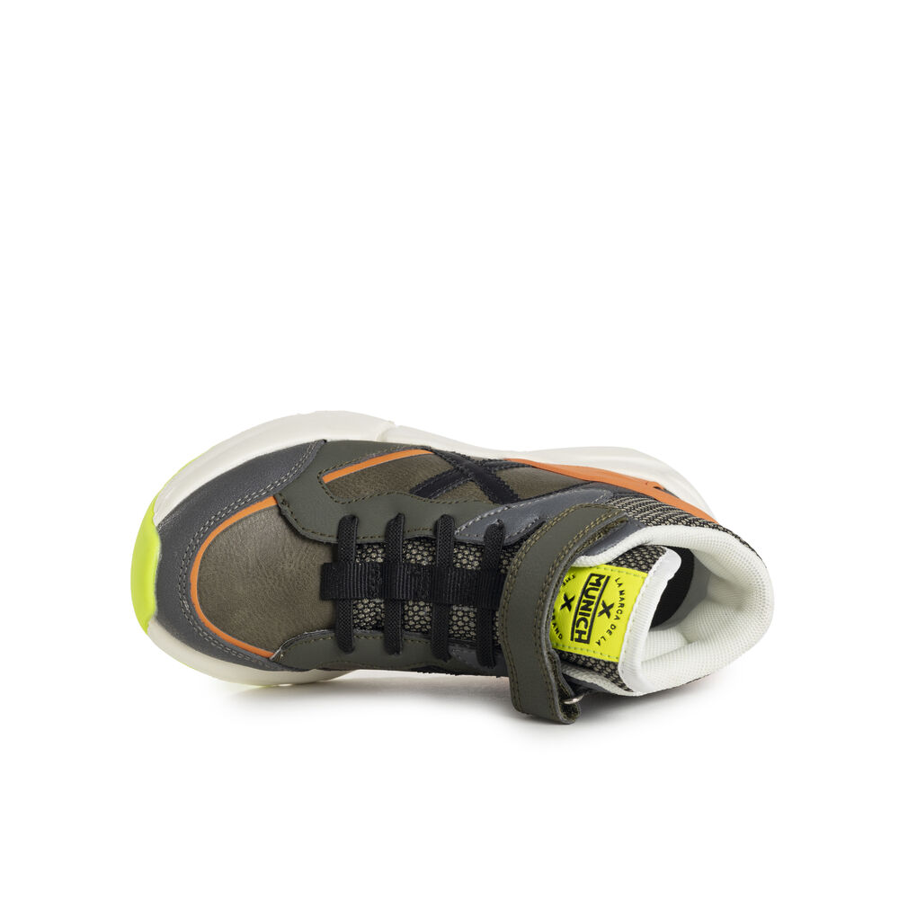  Munich Mini Track Boot Sneakers 8897021 Khaki Grön