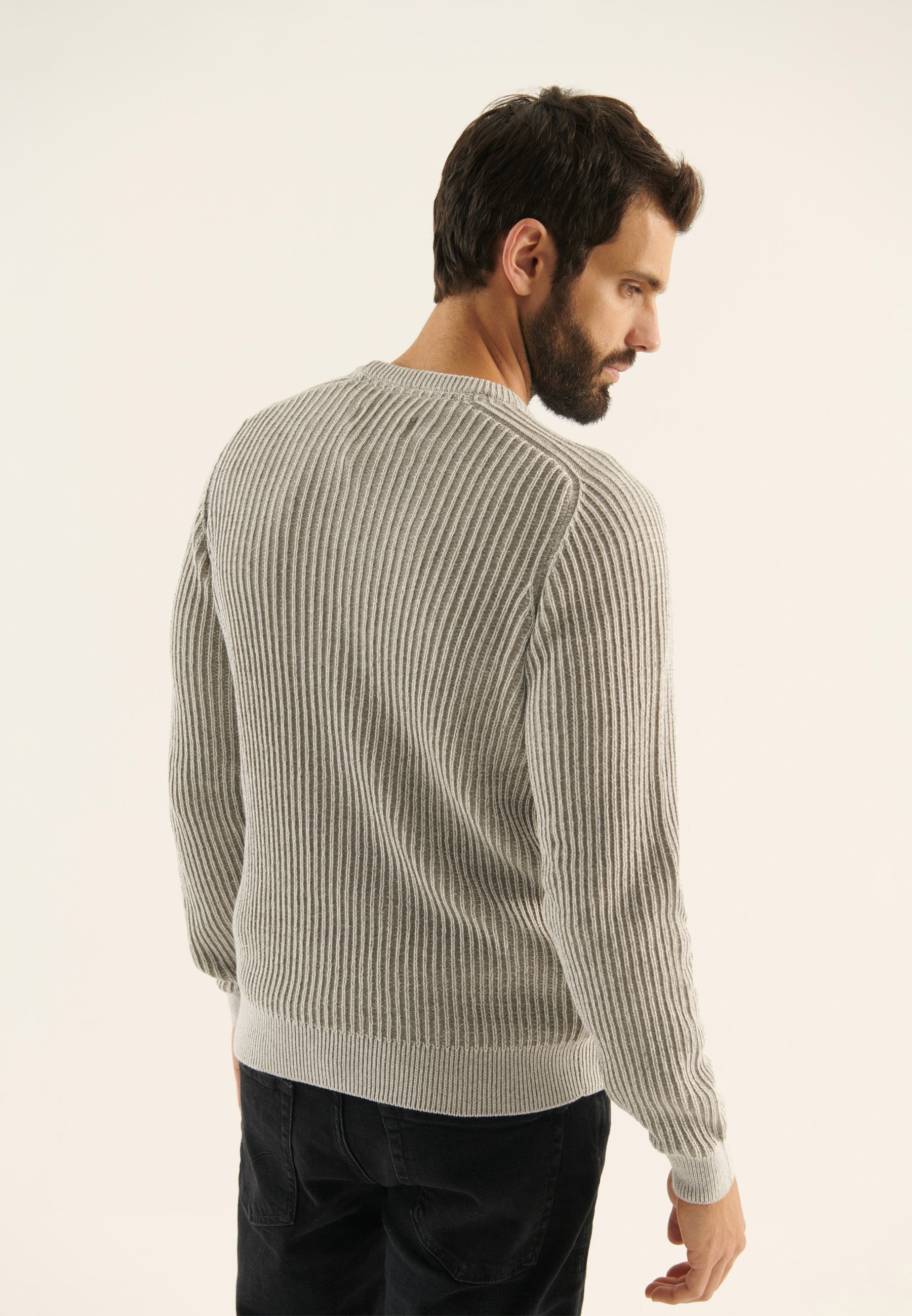 Maglione Pier One - grigio chiaro screziato