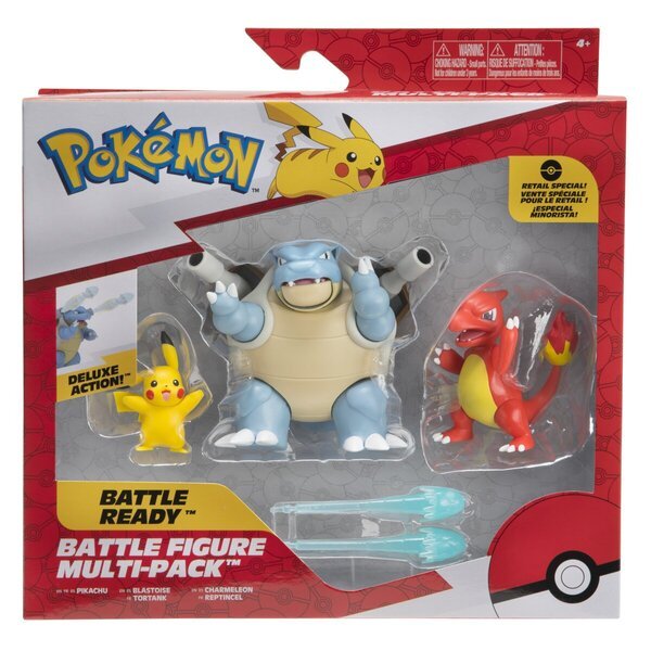 Pokémon Battle Ready Borbene Figure<br>3 komada