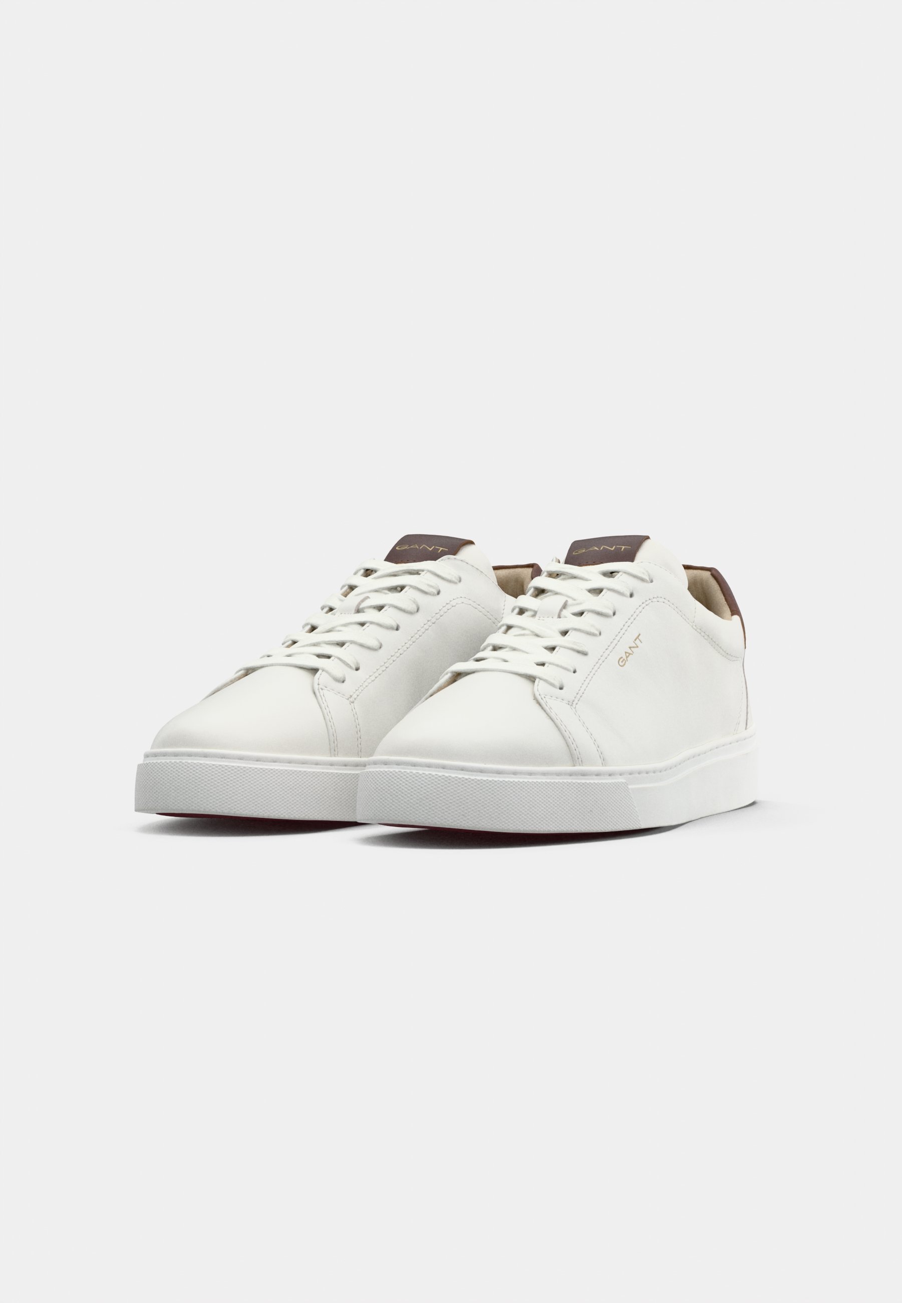 GANT MC JULIEN - Sneakers - bianco/cognac