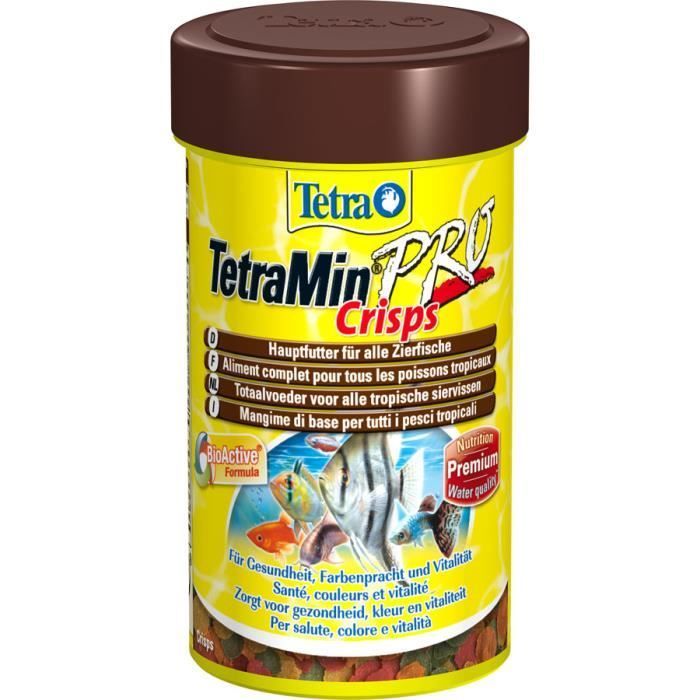 Tetra Pro Crisps 100 ml — Escamas de alimento para peces de acuario