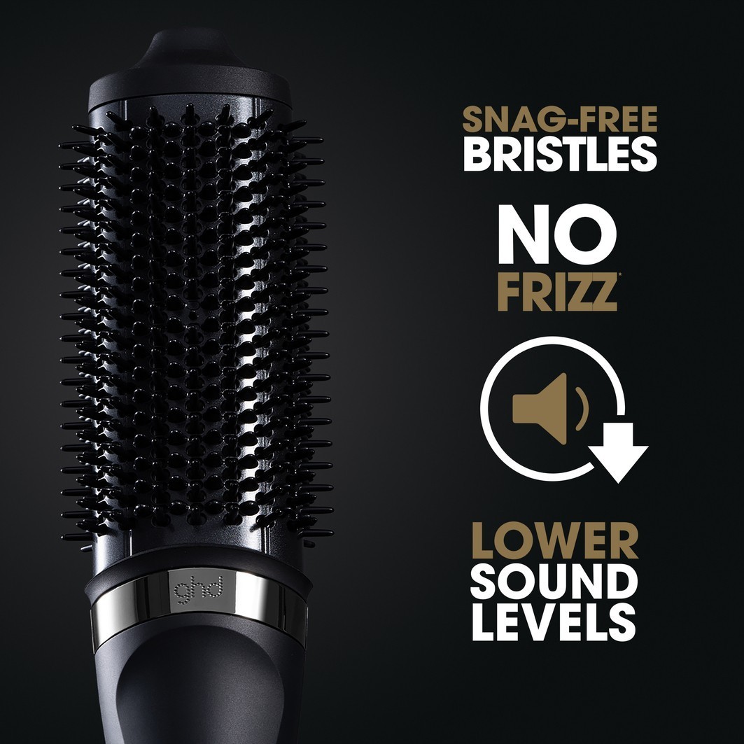 ghd Duet Blowdry 2-in-1 plaukų džiovintuvo šepetys, juodas - 1 vnt.