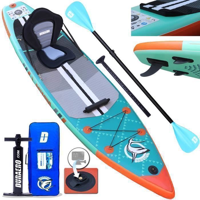 Stand up Paddle Gonflable Planches gonflables, 330 x 76 x 15 cm, jusqu'à 150 kg Vert menthe