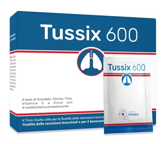 Voedingssupplement NUTRIPHYT Tussix 600 20 zakjes