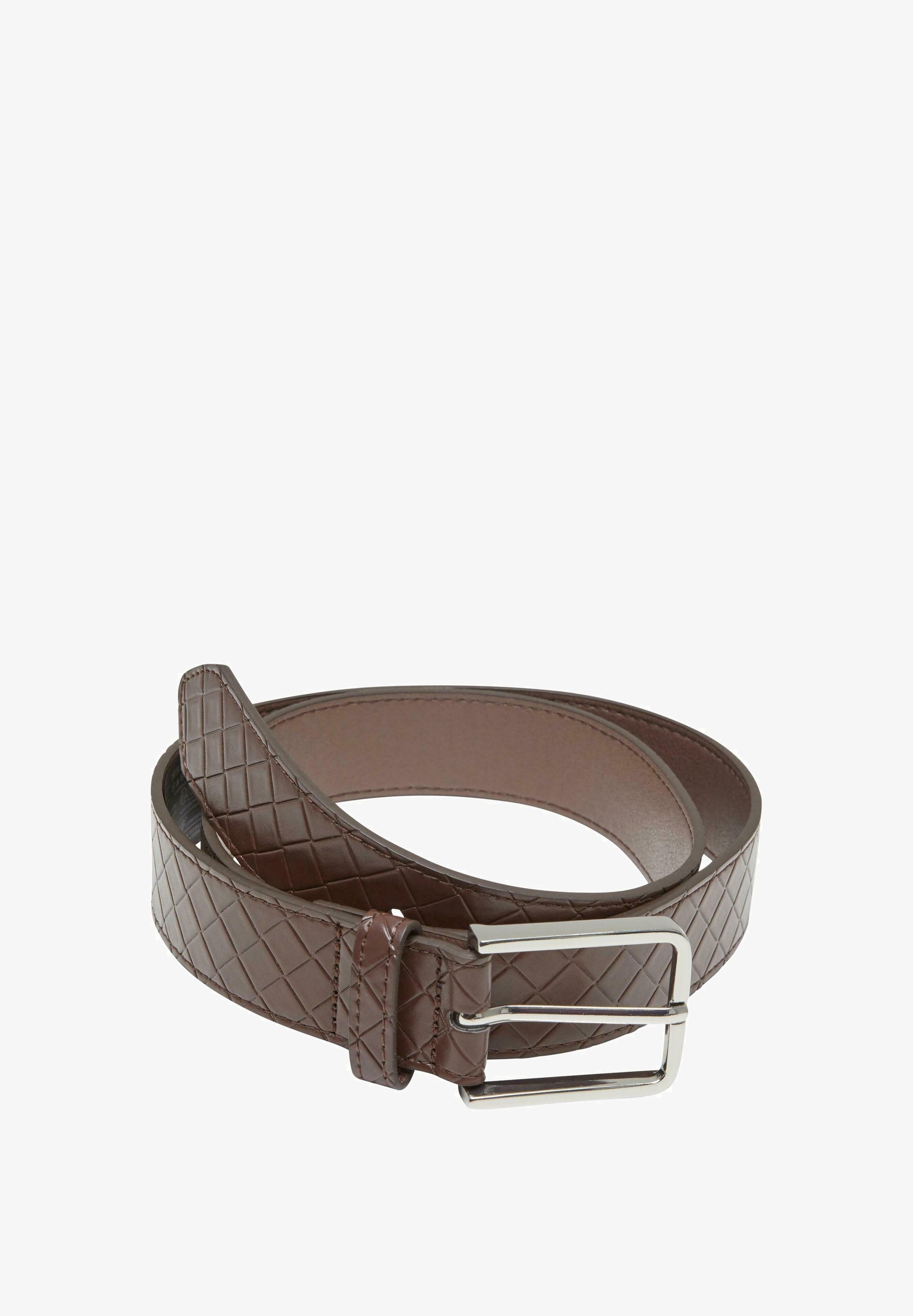 Urban Classics riem - bruin zilver
