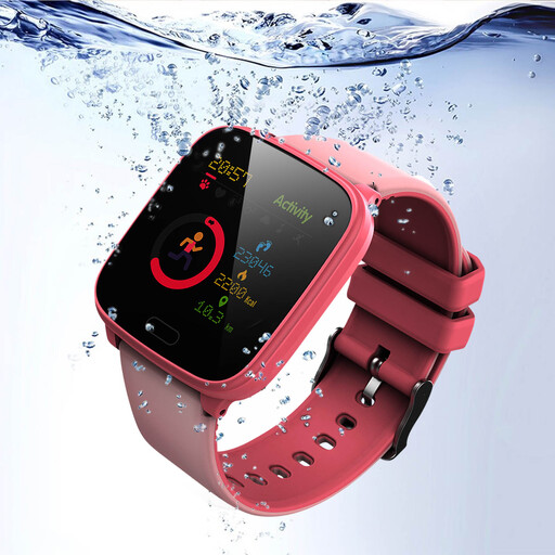 Kindersmartwatch, IP68 waterdicht siliconen, Forever Igo