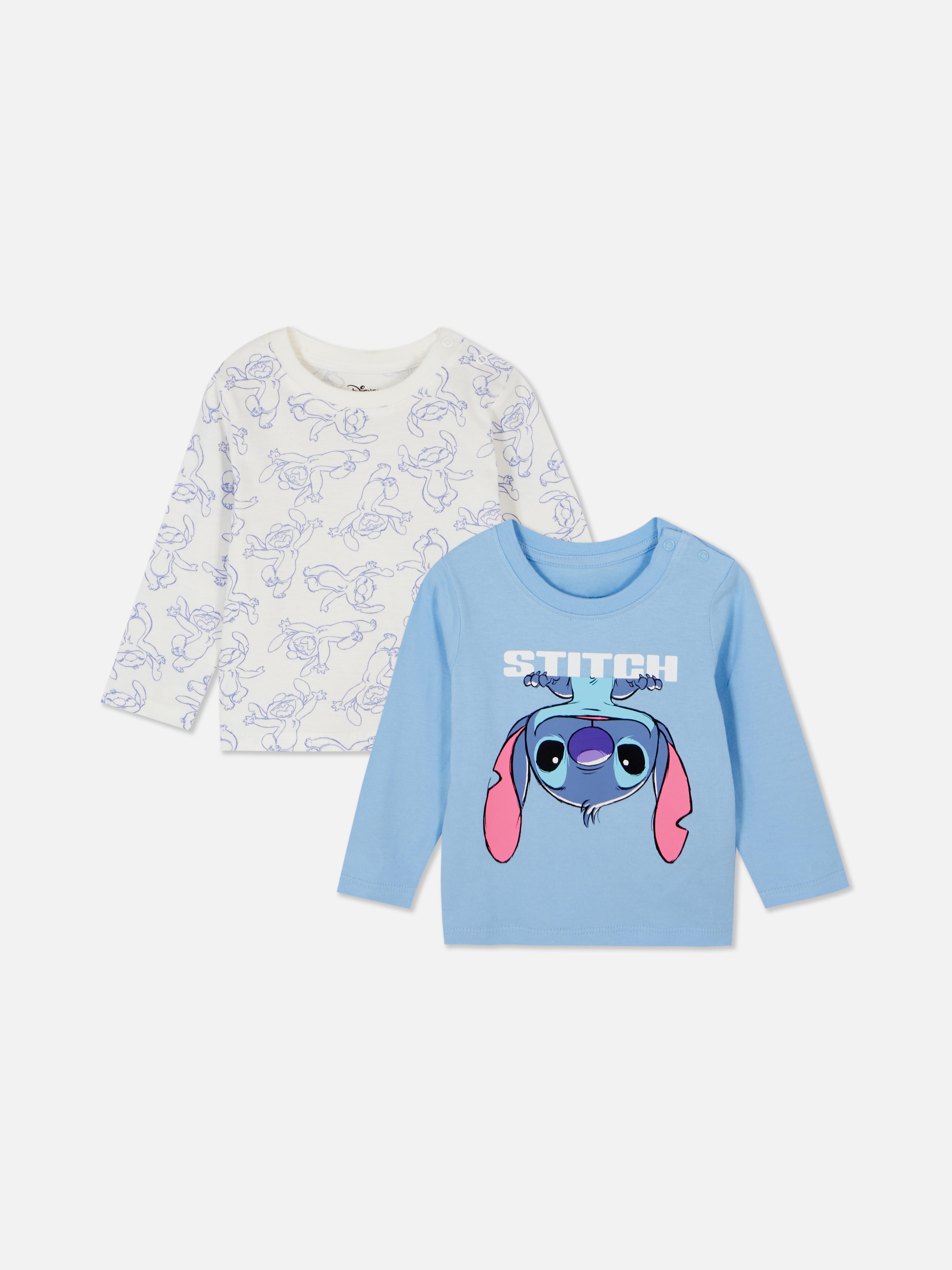 Tricouri cu mânecă lungă Disney's Stitch, set de 2 Un set de două tricouri cu mânecă lungă cu imprimeu Disney's Stitch
