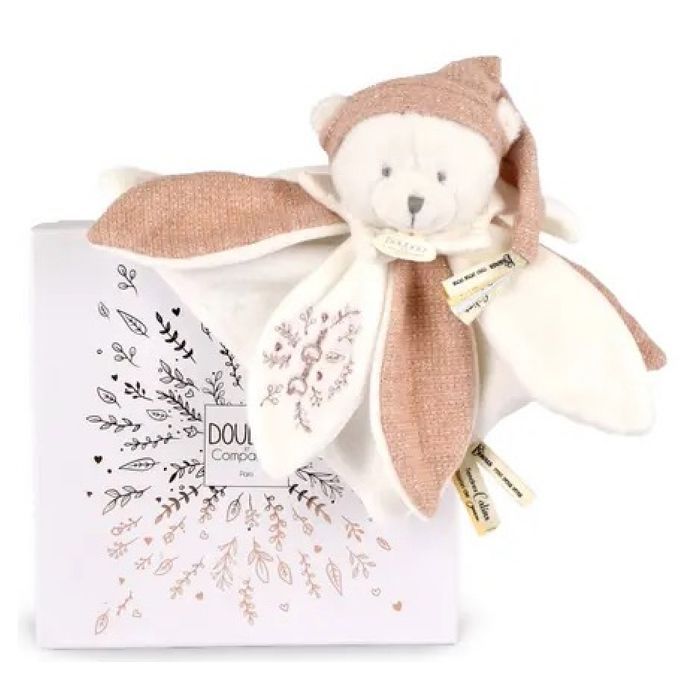 Peluche plano con pétalos rosas - 25 cm - Colección Aniversario