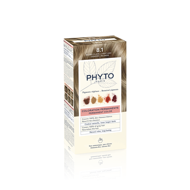 „Phyto“ šviesiai pelenų blondinės plaukų dažai 8.1 1 vnt. 1 vnt.