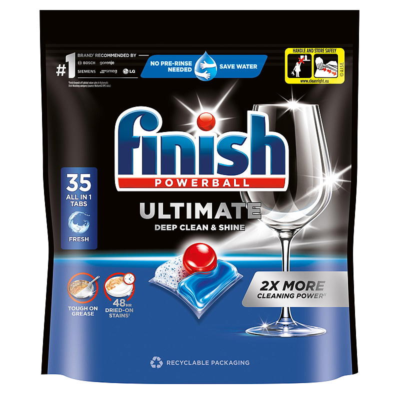 Comprimés Finish Finish Ultimate 35