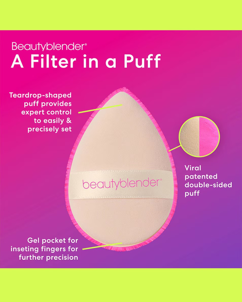 Burețel de machiaj BEAUTYBLENDER Power Pocket Puff