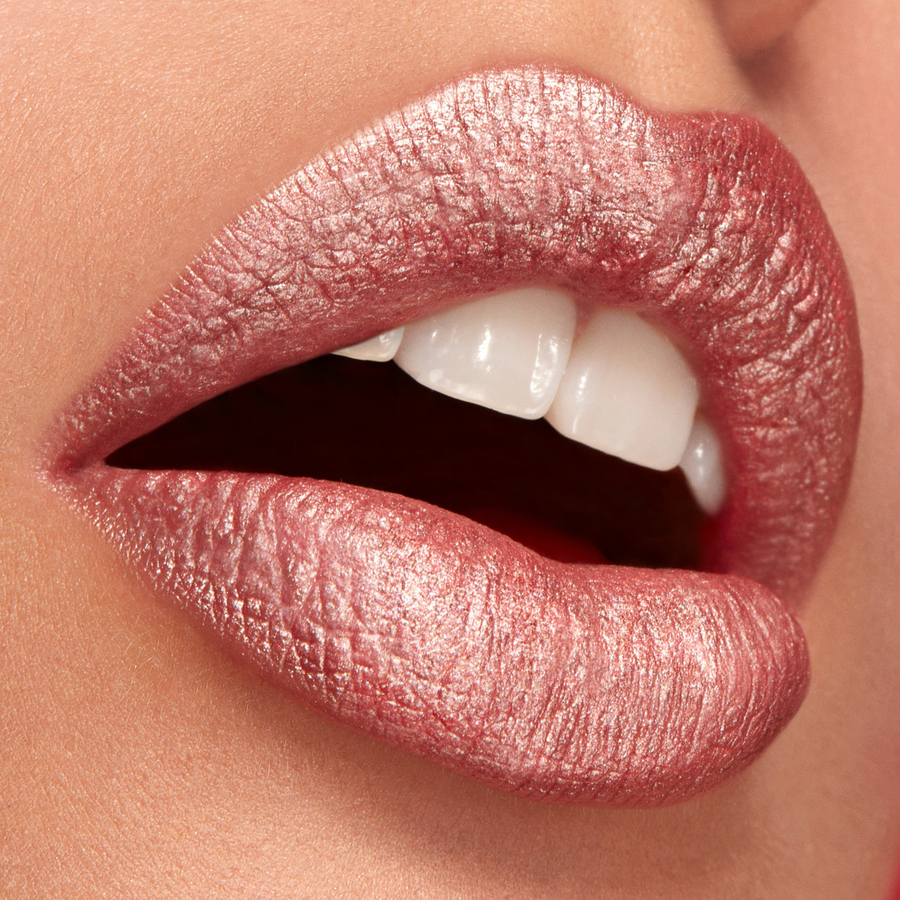 Metalni tekući ruž za usne 01 Rosy Nude