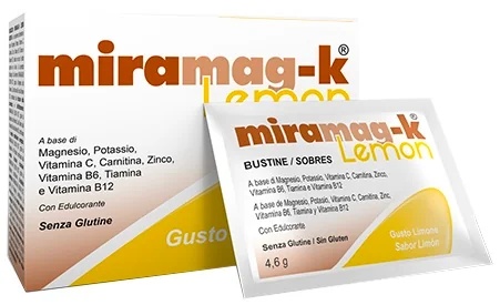 SHEDIR Miramag-K voedingssupplement met citroen, 20 zakjes