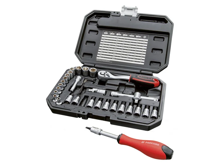 PARKSIDE® 36-teiliges Douilles- und D'Embouts-Set
