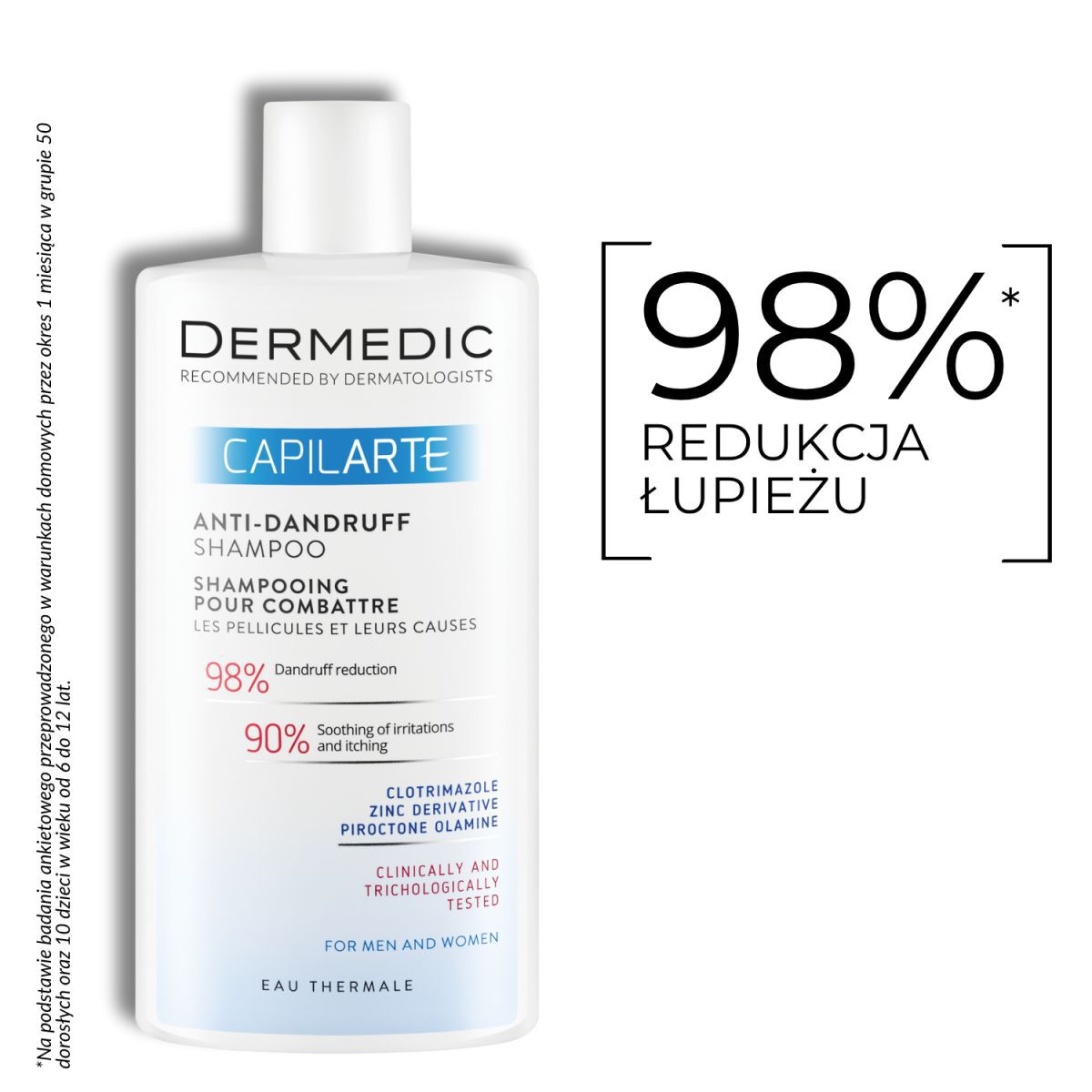 Dermedic shampoo hilsettä ja sen syitä vastaan 300ml Capilarte