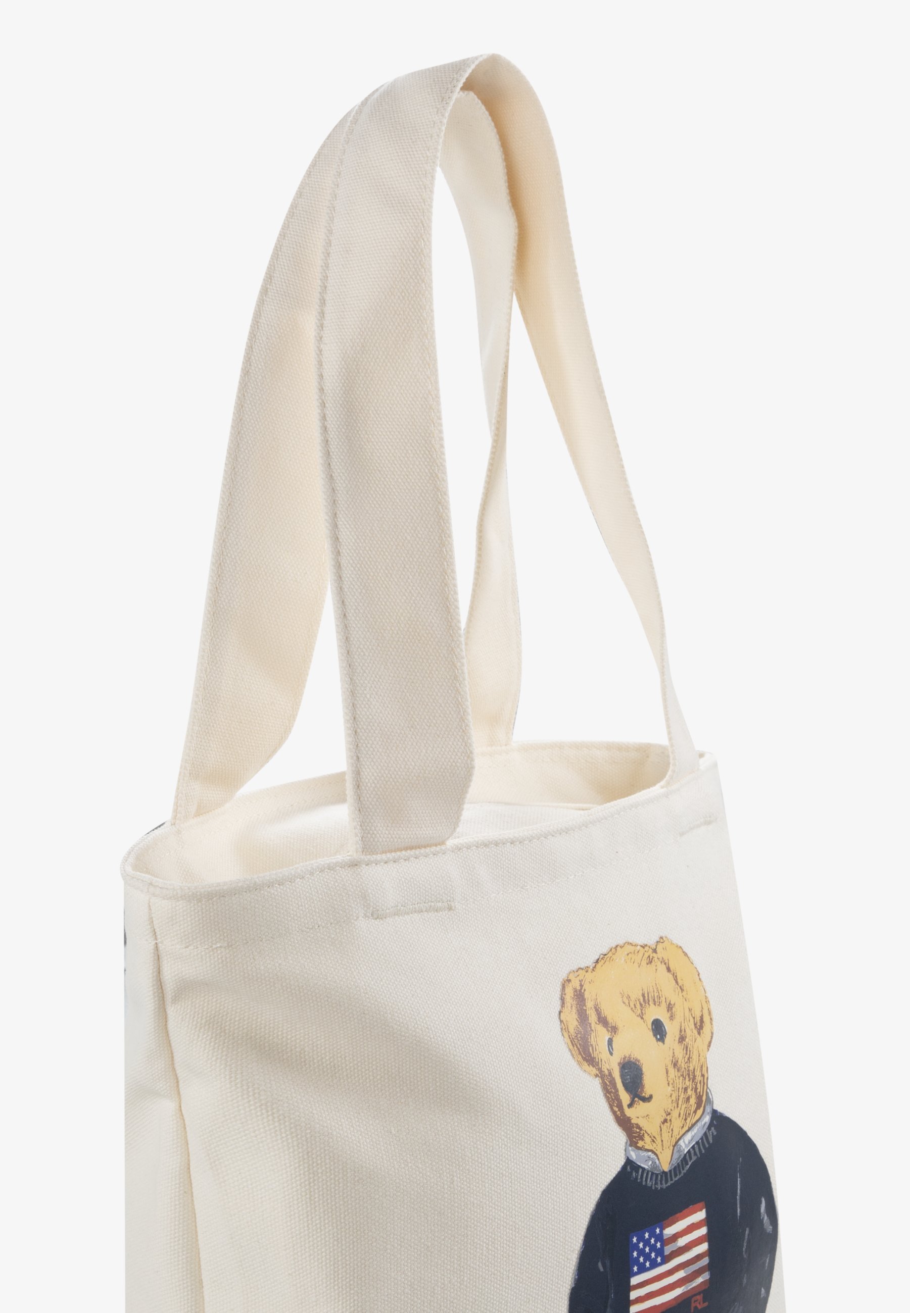 Polo Ralph Lauren BEAR TOTE UNISEX - Handtas - naturel