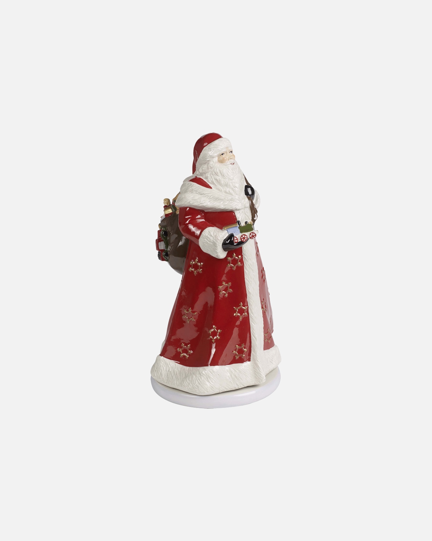 Villeroy & Boch Décoration Père Noël Jeu de mémoire rotatif de Noël - 1 pièce