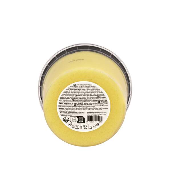 Bio-Shop Spring Spirit Weißes Zucker-Körperpeeling 250 ml