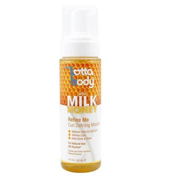 Mousse definidora de rizos Lottabody Milk Honey Refine Me