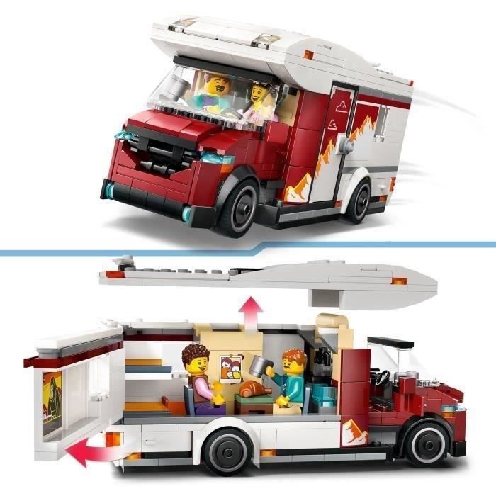 LEGO City 60454 Camper Avventura - Set di costruzioni per bambini dai 6 anni in su