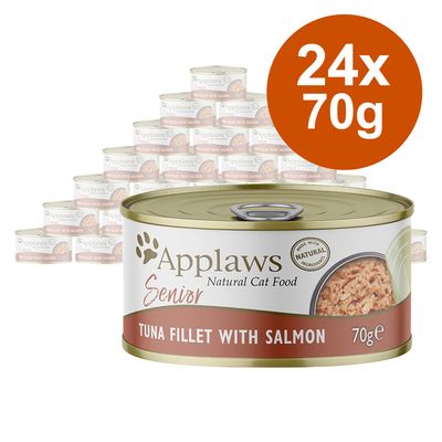 Applaws Senior Kattemad på dåser 70g